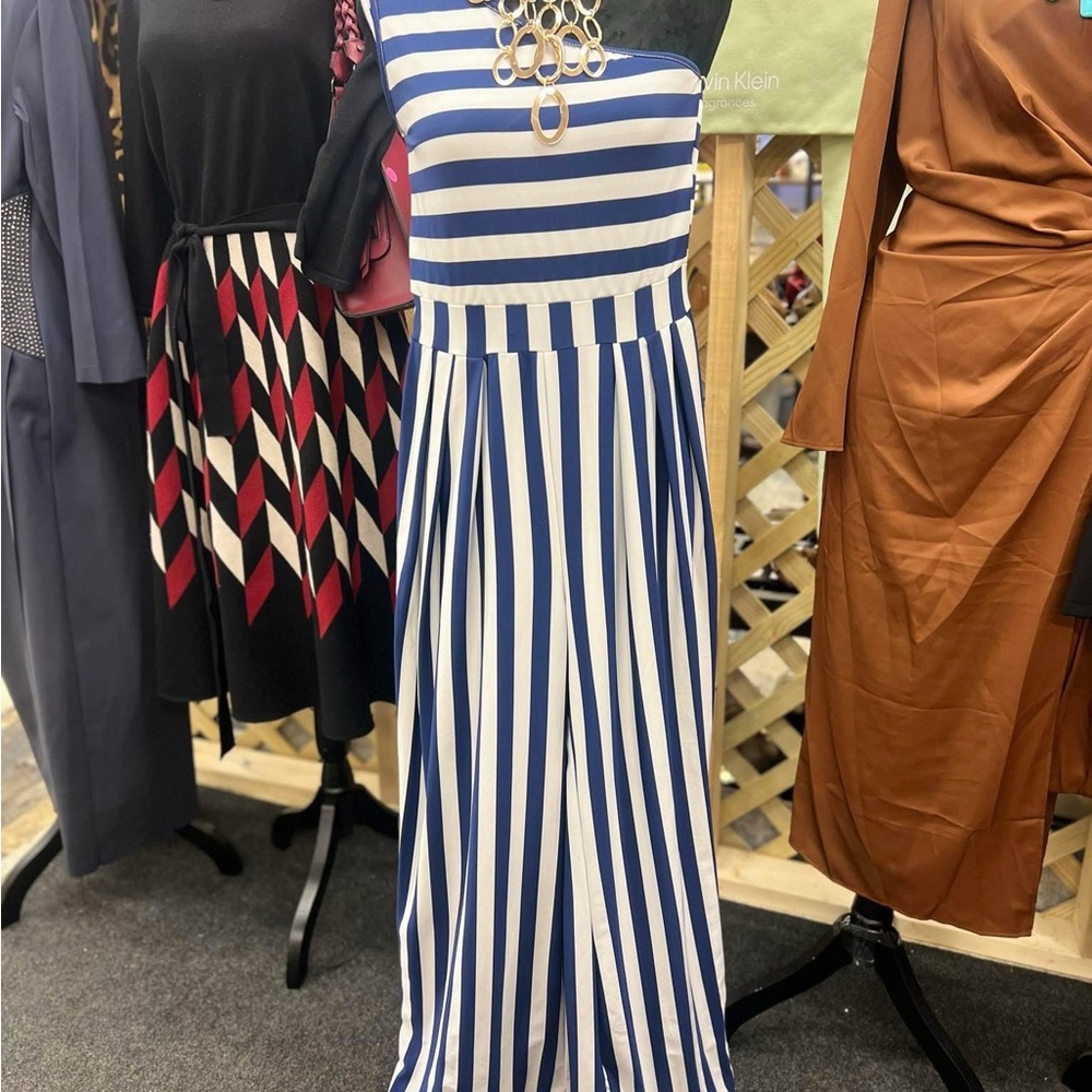Stripped Jumpsuit